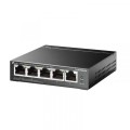 ÷ Switch semigestionables poe+ tp-link sg105mpe 5p gigabit 4p poe+ total poe+ 120w carcasa metalica