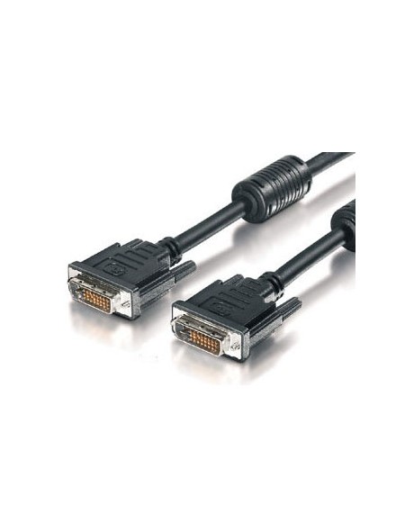 ÷ Cable dvi equip dual link macho - macho 10m con ferritas 118937