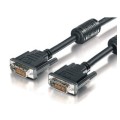 ÷ Cable dvi equip dual link macho - macho 10m con ferritas 118937