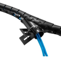 ÷ Organizador de cables en espiral equip 650868 con clip 2.5 metros color negro