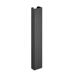 ÷ Organizador de cables magnetico equip 650865 color negro canal con fijacion magnetica sin instalacio