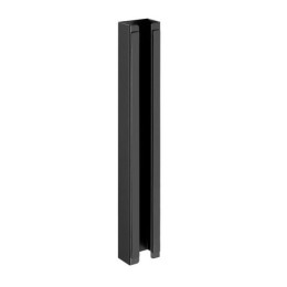 ÷ Organizador de cables magnetico equip 650865 color negro canal con fijacion magnetica sin instalacio