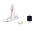 ÷ Kit 5 conectores rj45 equip categoria 6 121161 montaje sin herramientas