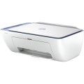 ÷ Multifuncion hp deskjet 2822e wifi usb 20ppm negro 16 ppm color scan 1200pp color blanco/brisa azul