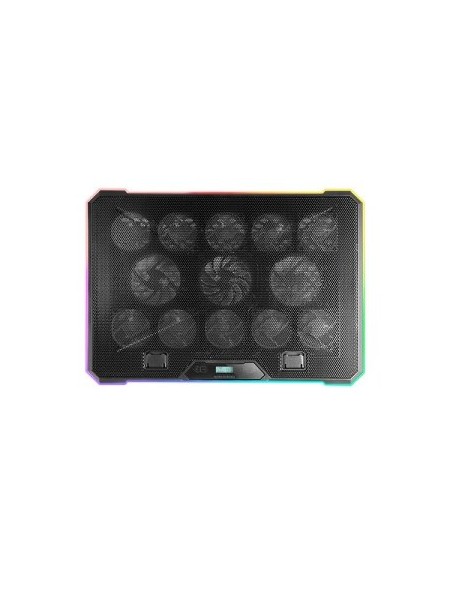 ÷ Base de refrigeracion para portatiles mars gaming mnbc13 con soporte de movil/tablet 13xfans