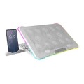 ÷ Base de refrigeracion para portatiles mars gaming mnbc13w con soporte de movil/tablet 13xfans black