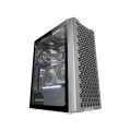 ÷ Caja atx semitorre mars gaming mc-ipro black frontal mesh tridimesional lateral de cristal templado 