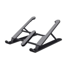 ÷ Soporte de portatil trust primo negro ligero y plegable