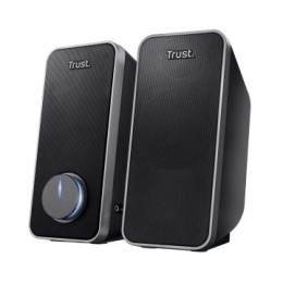 ÷ Altavoces trust arys 2,0 para pc/portatil con conexi?n audio 3,5mm y alimentacion usb 20179