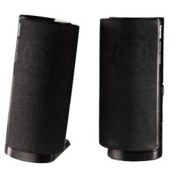 ÷ Altavoces 2.0 hama  jack 3.5mm alimentado por usb entrada para auriculares control de volumen
