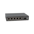 ÷ Switch poe level one gep-0625 6p 2.5gbe 4p poe 65w +1p sfp+/10g