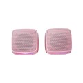 ÷ Altavoces 2.0 mars gaming msprop rosa 10w usb + jack control de volumen rgb