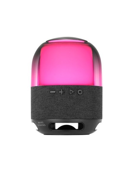 ÷ Altavoz bluetooth portable mars gaming msflow negro 15w deepbass bt microsd rgb 360 bat 6h