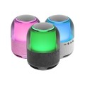 ÷ Altavoz bluetooth portable mars gaming msflow negro 15w deepbass bt microsd rgb 360 bat 6h