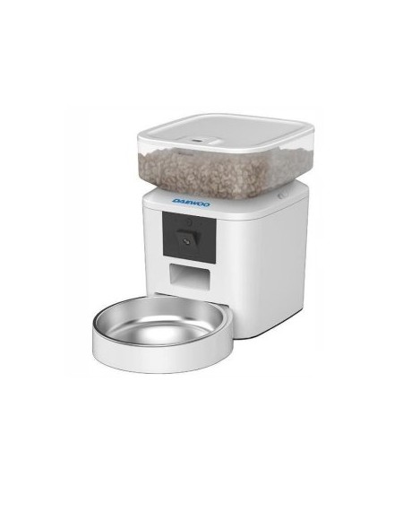 ÷ Alimentador de mascotas automatico daewoo d-qq039-2l camara fhd bateria capacidad 2l wifi compatible