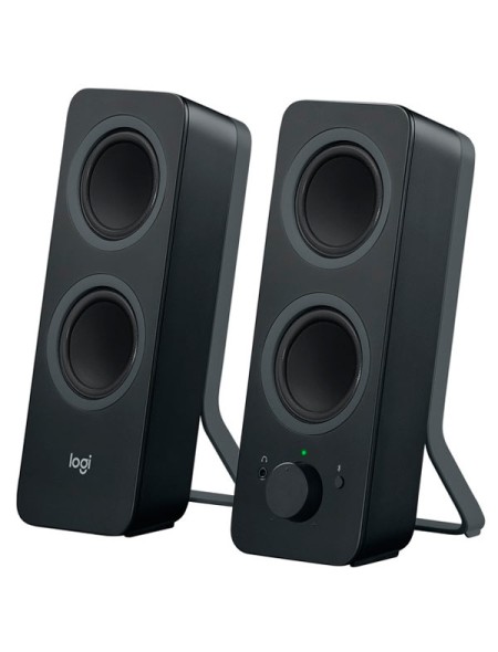 ÷ Altavoces 2.0 bluetooth logitech z207 5w bt 4.2 control de volumen toma auriculares