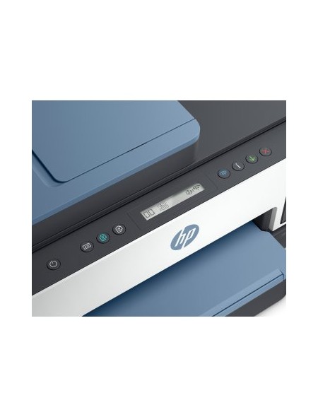 ÷ Multifuncion hp smart tank 7306 15/9ppm wifi/ red/ duplex/ bluetooth/ scanner color azul gris blanco