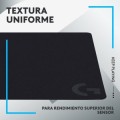 ÷ Alfombrilla gaming logitech g240 280x340mm 1mm grosor tela textura uniforme color negro