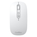 ÷ Mouse coolbox multidispositivo ia w02-w bt5.0 bt3.0 2.4ghz1600dpi 6 botones bateria 500mah blanco