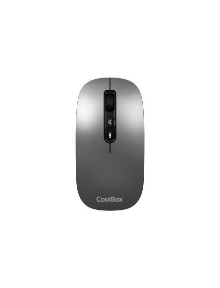 ÷ Mouse coolbox multidispositivo ia w02-g bt5.0 bt3.0 2.4ghz1600dpi 6 botones bateria 500mah gris