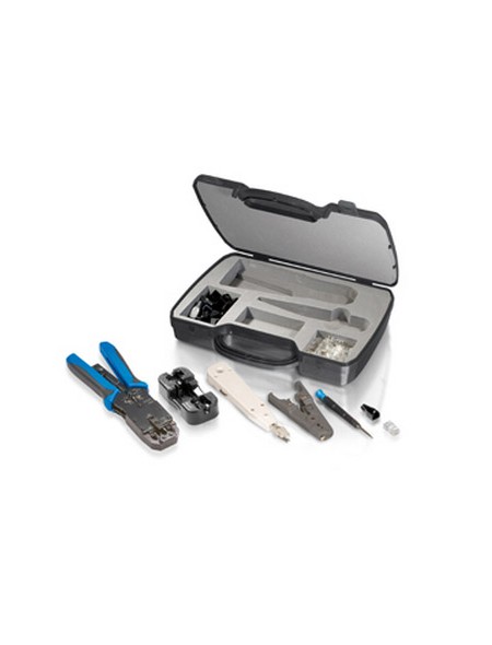 ÷ Kit herramientas profesional para redes cat6 equip