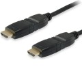 ÷ Cable hdmi equip hdmi 2.0 high speed con ethernet 2m conectores pivotantes 180? 119362