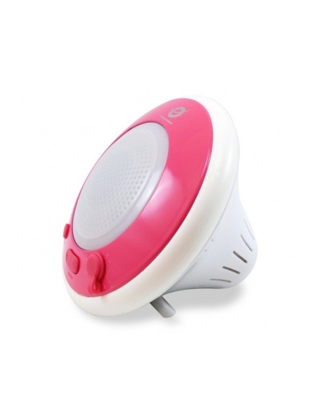 ÷ Altavoz bluetooth piscina conceptronic wireless waterproof floating speaker color rosa