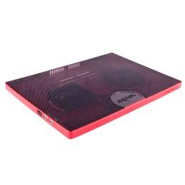 ÷ Base de refrigeracion para portatiles approx con leds - 2 ventiladores - puertos usb e interruptor