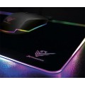 Alfombrilla Gaming Led RGB Phoenix Xpad negra / USB / 10 modos iluminacion / rigida / PHFACTOR-XPAD