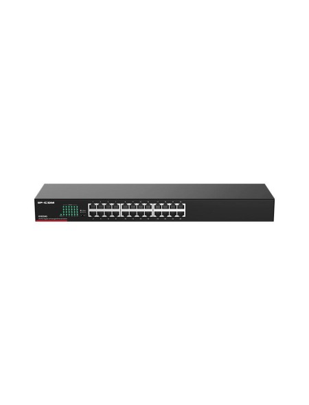 Switch 24p 10/100/1000 Gigabit No gestionable IP-COM / Carcasa metálica / G1024G