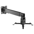 ÷ Soporte de proyector equip inclinable para techo o pared 430-650mm hasta 20kgs color negro