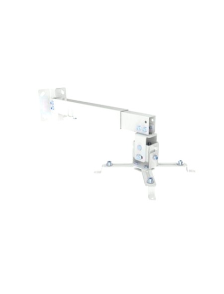 ÷ Soporte de proyector equip inclinable para techo o pared 430-650mm hasta 20kgs color blanco