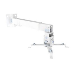 ÷ Soporte de proyector equip inclinable para techo o pared 430-650mm hasta 20kgs color blanco