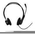 ÷ Headset logitech stereo microfono con supresion de ruido usb pc960m p/n:981-000100
