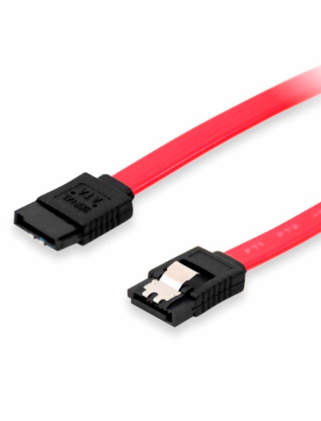 ÷ Cable serial ata datos 0.30m con clip de seguridad 111809