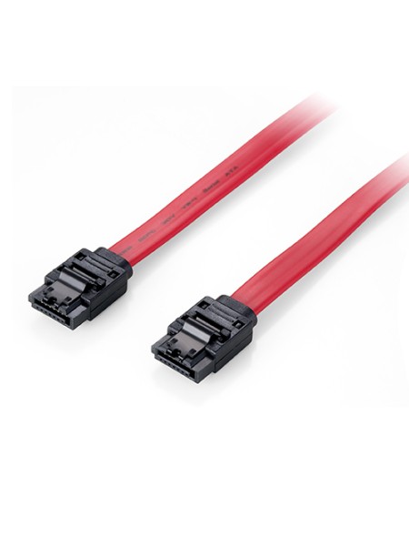 ÷ Cable serial ata iii equip 1m con clip de seguridad 111901