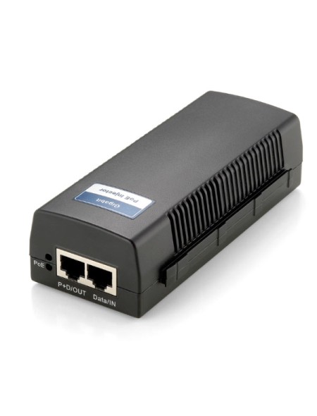 ÷ Poe injector adapter gigabit level one pasa datos y alimentacion por el mismo cable hasta 100m 15.4w