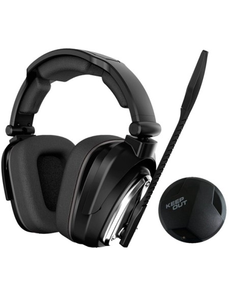 ÷ Headset inalambrico gaming keepout 7.1 hxair wireless 2.4ghz para pc/ ps4 / ps3 / xbox.... transmiso