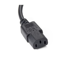 ÷ Cable alimentacion equip iec macho a 2 iec hembra 1.8m 112210