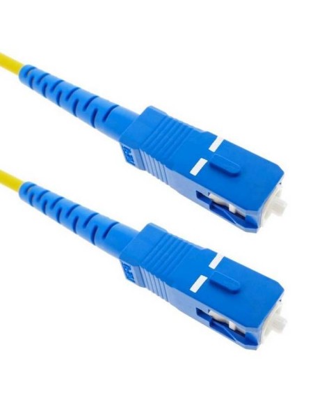 ÷ Cable fibra optica router monomodo libre de halogeno sc/upc a sc/upc 2m