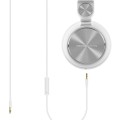 ÷ Headset energy sistem dj2 white con microfono , cable extraible 3.5mm control talk, driver 40mm 