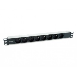 ÷ Regleta alimentacion aluminio rack 19