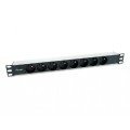 ÷ Regleta alimentacion aluminio rack 19