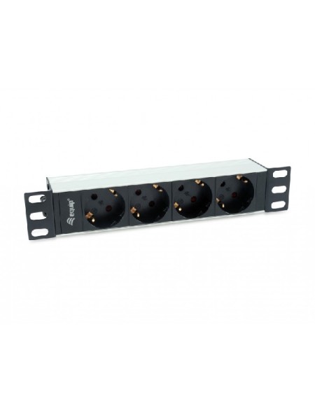 ÷ Regleta alimentacion aluminio rack 10