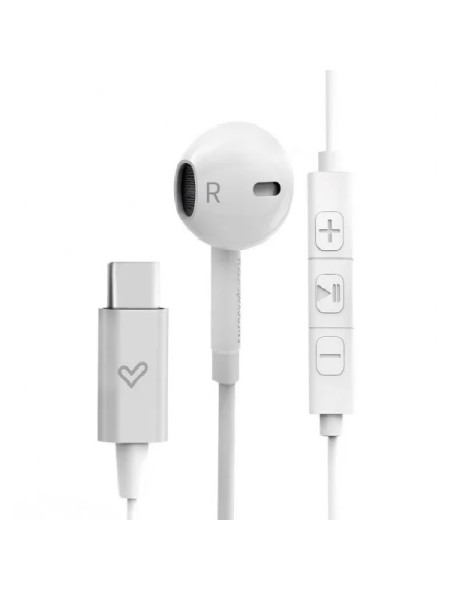 ÷ Auricular intrauditivo usb-c energy sistem smart 2 white conexion type c, digital sound, control