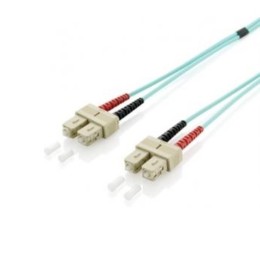 ÷ Cable fibra optica om3 duplex libre halogenos sc/sc 50/125u 2m