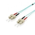 ÷ Cable fibra optica om3 duplex libre halogenos sc/sc 50/125u 2m