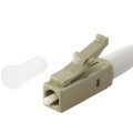 ÷ Cable fibra optica om3 lc a pigtal 50/125u 2m pack 12 uds