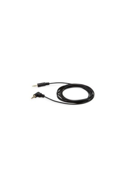 ÷ Cable audio mini jack 3.5mm macho a mini jack 3.5mm macho acodado 2.5m