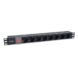 ÷ Regleta alimentacion rack 19